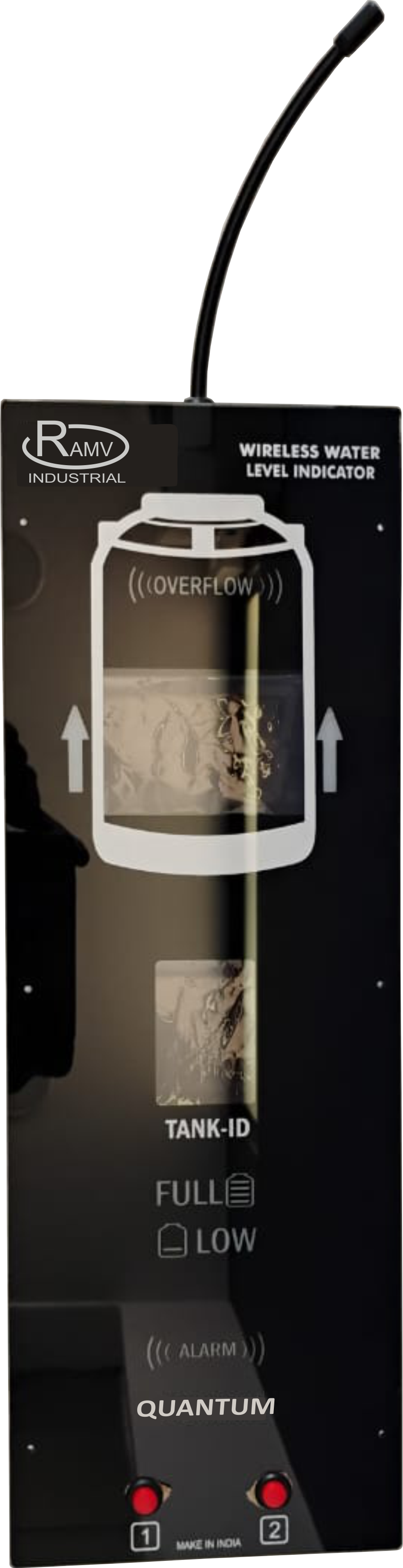 Quantum Wireless Water Level Indicator